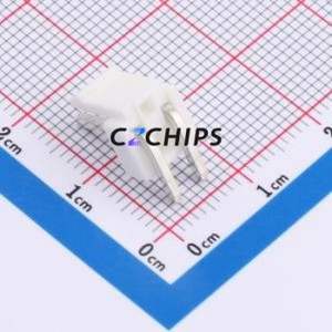 WAFER-VH3.96-2PWZ-W Wire-to-Board Pin Header Bent Lead Through Hole,P=3.96mm Connector 1x2P 3.96mm Right Angle Insert VH - Product Image 2