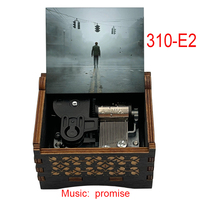 Vintage Silent Hill Spiel-Musikbox aus Holz mit Versprechen-Melodie – Geschenke für Freundin, Fans, Freunde, Familie, Geburtstag, Heimdekoration