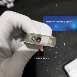 <span class=keywords><strong>Briquet</strong></span> à flamme rouge coupe-vent gonflable à LED Kuromi <span class=keywords><strong>Hello</strong></span> <span class=keywords><strong>Kitty</strong></span> Melody Cartoon - Product Image 3