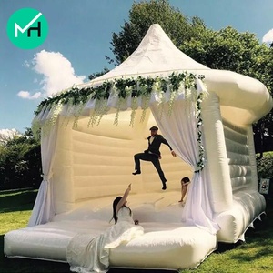 Offre Spéciale château sautant commercial de maison gonflable de videur de <span class=keywords><strong>mariage</strong></span> blanc romantique beau <span class=keywords><strong>pour</strong></span> l'événement de fête d'enfants - Product Image 1