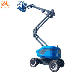 รถกระเช้าไฮดรอลิกแบบขับเคลื่อนด้วยตัวเอง ขนาด 10-20 เมตร แบบตรงและแบบข้อต่อ สำหรับงานบนที่สูง - Product Image 2