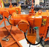 Palans à chaîne électriques triphasés 380V de 1 tonne, 2 tonnes, 5 tonnes pour levage industriel