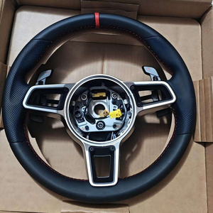 Volante de Cuero Modificado Clásico para Porsche 718 Boxster Cayman, Kit Interior - Product Image 4