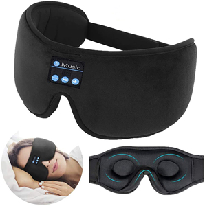 Masque de sommeil 5.4 avec écouteurs sans fil intégrés, design 3D, protection oculaire intelligente et blocage de la lumière (ajustement personnalisé) - Product Image 2