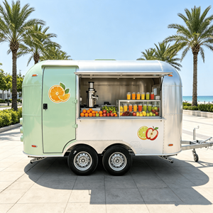 Outdoor Food Truck Mobile Kitchen Fully Equipped Catering Van Street Business Concession Street Food Cart - Product Image 4