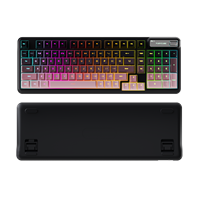 IX98 19Keys Rollover Gasket Membrane Keyboard Detachable Wired USB-C Mechanical Feel RGB Backlight Plastic Gaming Slim New