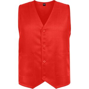 Gilet de travail unisexe à boutons TopTie, superbe pour les activités de bénévolat et les uniformes de supermarché - Product Image 2