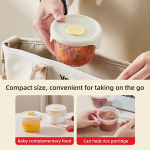 Custom Logo Portable Small Refrigerator Storage Box Food Grade Silicone <b>Pickle</b> <b>Jar</b> for Kimchi <b>Pickled</b> Vegetable Preservation Box - Product Image 6