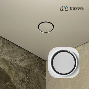 KUAVEE Yeni Özel Tasarım İç Mekan Plastik Çerçeveli Egzoz Fanı Downlight Difüzör Aksesuarları Gergi Tavan Havalandırma Tavan Difüzörü - Product Image 2