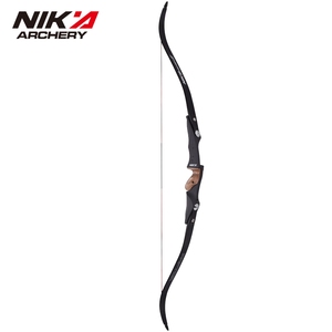 Arco recurvo Elong Outdoor Archer para diestros, modelo ET-1 S Riser con extremidades Raptor, para caza y tiro con arco. - Product Image 3