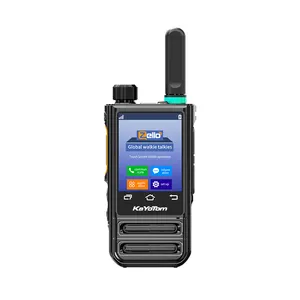 M77 Long Ran Walkie Talkie with GPS WiFi Repeater Zello Sim Card 4G Android Two Way Radio 5000K Sim Card walkie talkie