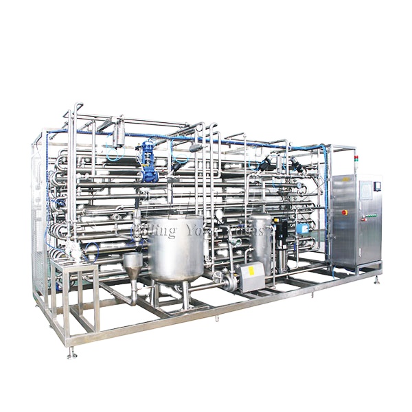 Пластина/труба типа UHT стерилизация 137 градусов высокая температура с теплообменником