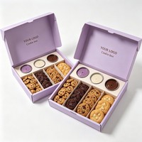 Boîtes à mini-gâteaux personnalisées, boîtes à biscuits de qualité alimentaire pour boulangerie, emballage à emporter, emballage pour desserts, emballage alimentaire