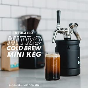 Vendita calda logo personalizzato 64oz Nitro infuso freddo <span class=keywords><strong>caffettiera</strong></span> casa fusto con <span class=keywords><strong>valvola</strong></span> di sfogo in acciaio inox pressione - Product Image 5