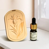 Diffuseur d'arômes en forme de fleur en plâtre écologique, très vendu, pour voiture et usage intérieur