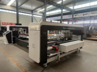 Máquina Plegadora y Encoladora de Cajas de Cartón Corrugado