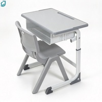 Ensemble bureau et chaise de type C, moderne et durable, pour les étudiants, le bureau à domicile, la chambre, la salle de classe, vente en gros de meubles