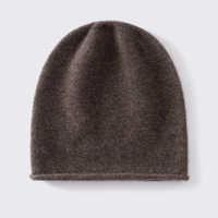 Bonnets en cachemire de luxe avec des chapeaux tricotés personnalisés et chauds pour l'hiver