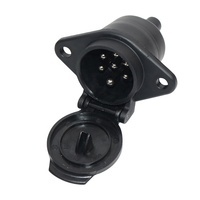 Prise de remorque robuste prise de connecteur de remorque 24V N Type 7 broches adaptateur de remorque pour Auto