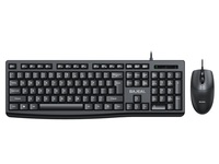 BAJEAL T650 Combo Keyboard dan Mouse Gaming Ergonomis Berkabel USB Optik Ukuran Penuh 1600 DPI Tahan Air untuk PC Laptop Tersedia