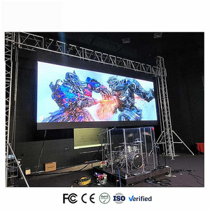 Écran LED HD P4.81 EG Rental, mur LED à assemblage libre, mur vidéo LED mobile, location extérieure, écran LED pour festival de musique, scène - Product Image 5