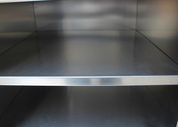 Boîte aux lettres moderne en acier inoxydable pour jardin extérieur, étanche, avec 18 compartiments et porte de contrôle principale en acier inoxydable