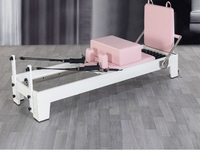 Machine de Pilates Core Reformer en bois de chêne peint, qualité commerciale, directement de l'usine, avec ressorts de haute qualité pour salle de sport