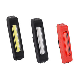 Luz Delantera para Bicicleta Golfein LED COB Recargable por USB, Resistente al Agua IPX4, 4 Modos, Cuerpo de Plástico - Product Image 5