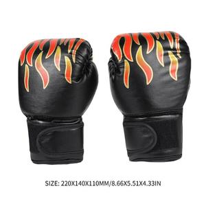 Gants de boxe en flamme, Mini gants de boxe pour jeunes femmes, entraînement de poinçonnage, Kickboxing pour enfants - Product Image 5