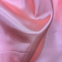 Fabrication de tissus de satin liquide pailleté en polyester épais et infroissable en organza pour robes de soirée