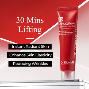 قناع كوري للعناية بالبشرة بالكولاجين للتغليف مقشر للوجه بالكولاجين للتبييض خلال الليل من علامة تجارية خاصة - Product Image 6