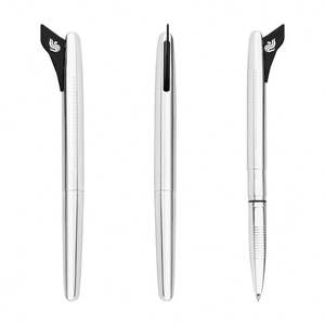 Stylo bille créatif personnalisé avec logo, en forme d'avion, cadeau pour compagnies aériennes, stylo en métal en forme d'avion spatial - Product Image 3