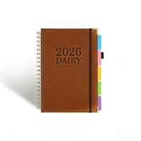 Cuaderno de Cuero Ecológico con Tapa Dura, Tamaño A5, con Logotipo Personalizado en Relieve y Diseño Gratuito