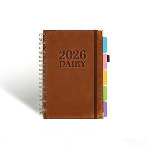 Cuaderno de Cuero Ecológico con Tapa Dura, Tamaño A5, con Logotipo Personalizado en Relieve y Diseño Gratuito - Product Image 1