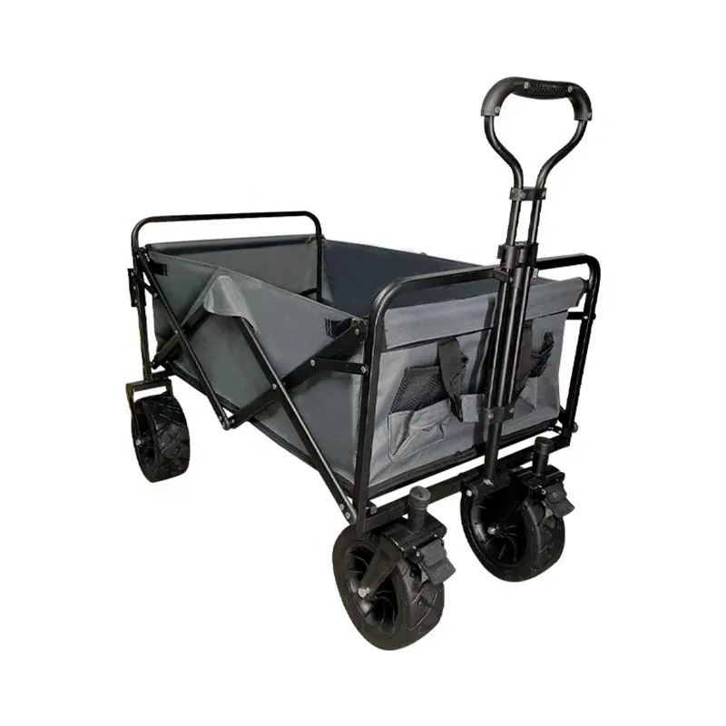 Manufacturers Folding Wagon Beach Hand Utility Baby Carry Foldable Kids Wagon Stroller Camping Trolley Garden Cart