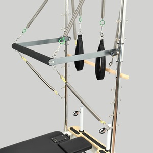 Reformer Pilates avec demi-tournebroche en alliage d'aluminium, lit d'entraînement avec demi-trapeze pour studio de Pilates et de yoga - Product Image 2