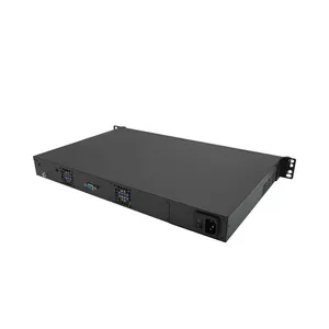 Factory Wholesale 1U Firewall Rackmount 6 Lan Inte-I 82574L Firewall Appliance 1u Soft Router PfSense OPNsense Network Server