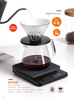 Timbangan kopi Digital, timbangan kopi Digital USB tetes tangan Acaia timbangan dapur dengan Timer, timbangan Espresso berat makanan elektronik 0.1g