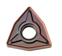 ZCC-CT WNMG080408 EM YBG205 Inserto de torneado de carburo con revestimiento de diamante, herramienta de torno CNC HRC60 para acero, en caja