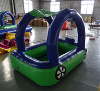 Vente chaude Voiture Gonflable Flotteurs Natation Eau Jouets Bateau Flottant pour la Fête D'été