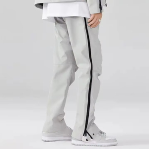 <span class=keywords><strong>Pantaloni</strong></span> da jogging Slim Fit personalizzati oversize in Nylon <span class=keywords><strong>pantaloni</strong></span> larghi con cerniera laterale <span class=keywords><strong>pantaloni</strong></span> della tuta da uomo - Product Image 2