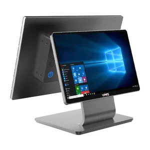 Werkspreis Aluminiumlegierung-Schale Pos-System Touchscreen-Windows-POS-Terminal für Restaurant