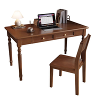 Bureau d'ordinateur simple - Bureau d'étudiant portable - Bureau de bureau