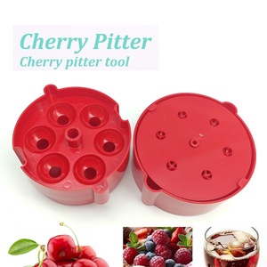 Extractor de Semillas de Cereza de 6 Orificios, Herramienta Multiusos para Quitar Semillas de Cereza, Extractor de Piedras de Cereza de Plástico, Descorazonador de Frutas para Cocina - Product Image 4