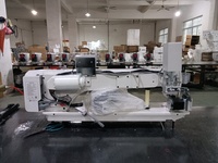 Machine à coudre industrielle à bras long et entraînement direct JOCKY JK9988-560 pour vêtements.