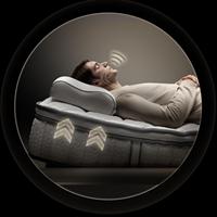Lit avec soutien lombaire réglable au design moderne et fonction de massage - Modèle Stareep CN-FI21 150x200cm Vente directe d'usine