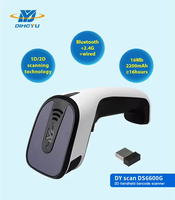 Nouveau lecteur de code QR sans fil 1D portable BT Scanner de codes à barres bon marché multifonction pour la vente au détail et l'entrepôt