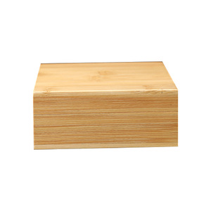 Boîte en bambou rectangulaire 7 cm, artisanale, pour cadeau, rangement, bijoux, utilisation sur le bureau - Product Image 5