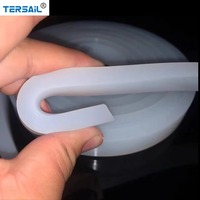 Bande de caoutchouc médical et silicone Joint d'étanchéité en mousse solide en caoutchouc avec une résistance à la température de 260 degrés Celsius