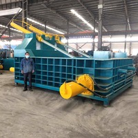 Presse compacteuse de ferraille robuste 180T, presse à balles de fer, machine à presser les voitures usagées